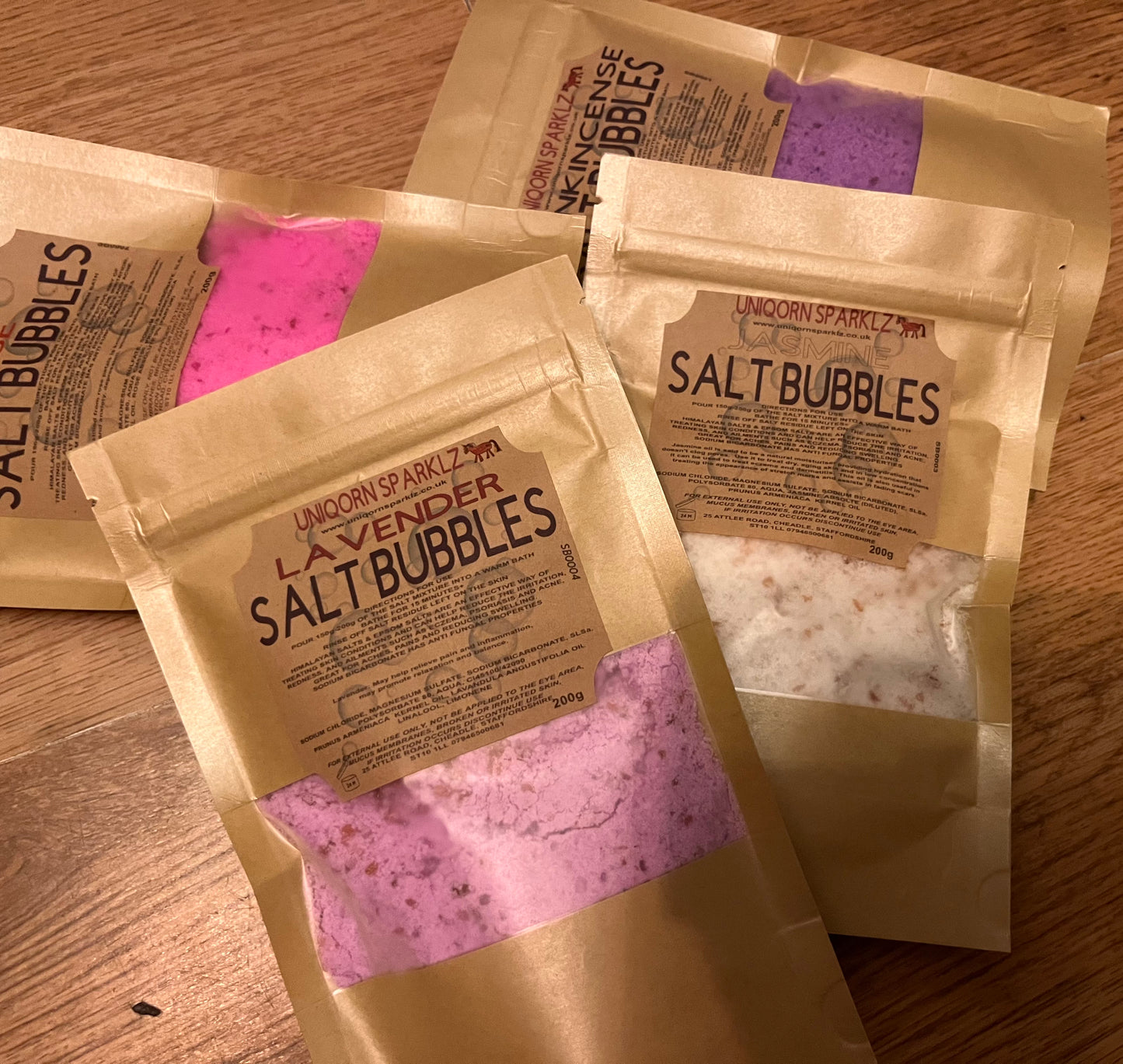 Salt bubbles