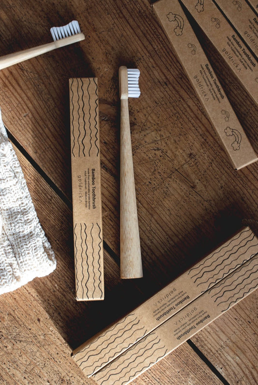 Bamboo toothbrushes adult